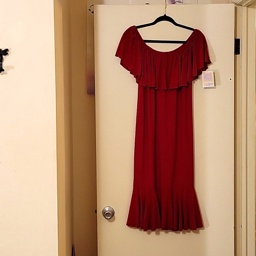 LuLaRoe CiCi dress L